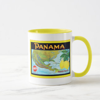 Tasse Étiquette vintage de caisse de fruit de ~ de