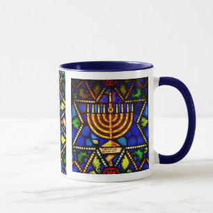 TASSE ÉTOILE DE DAVID ET MENORAH