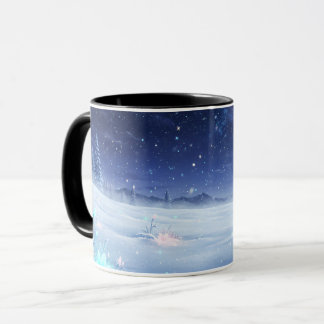 Tasse Étoile de l'Hiver | Céramique de Paysage de