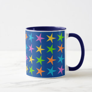 Tasse Étoiles multicolores