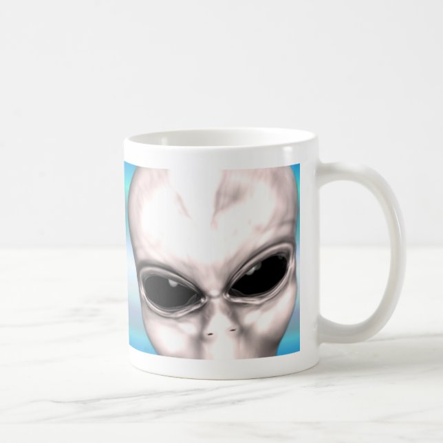 Tasse étrangère grise d'étude (Droite)
