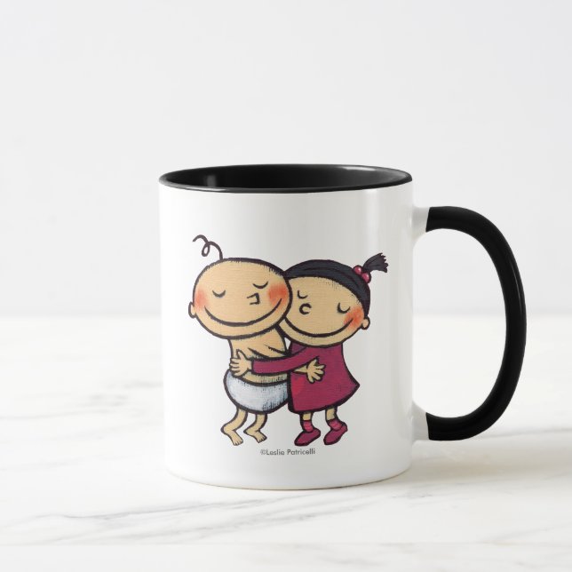 Tasse Étreindre de meilleurs amis (Droite)