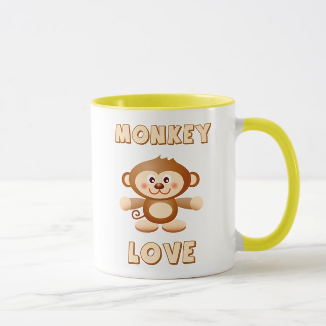 Tasse Étreintes et amour de singe (Droite)