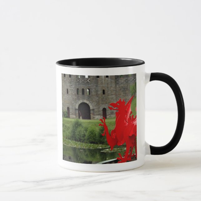 Tasse Europe, Pays de Galles, Cardiff. Château de Cardif (Droite)