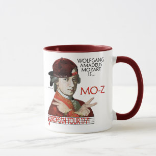 Tasse européenne de visite de Mozart "MOIS-z"
