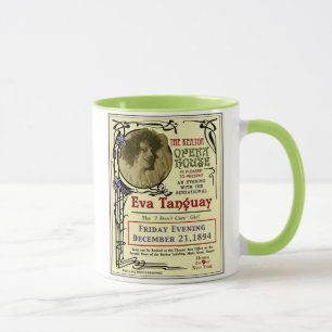 Tasse Eva Tanguay Keator Opéra Maison Art Nouveau Affic