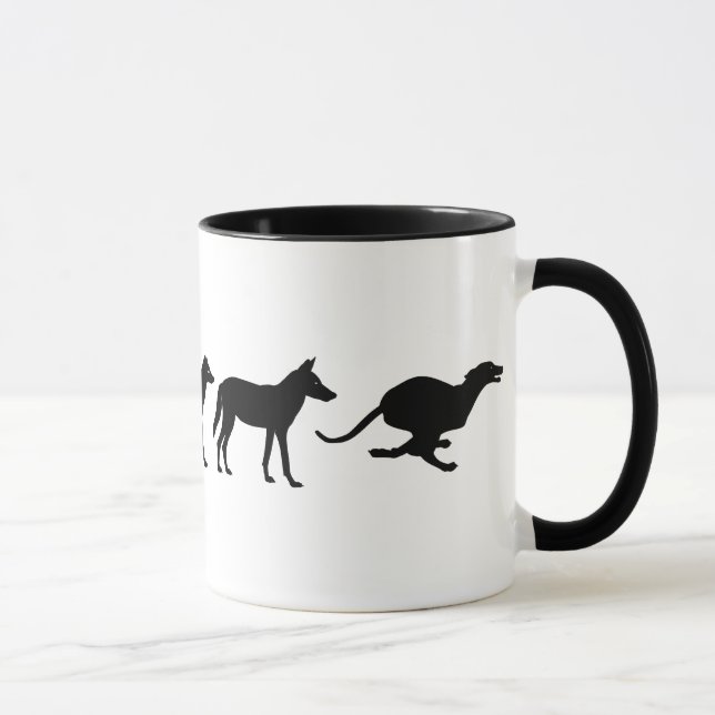 Tasse Évolution de whippet (Droite)