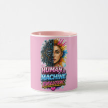 Tasse Évolution Machine Humaine – Tasse à Café Art