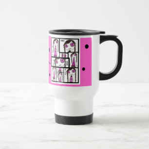 Tasse exclusive de voyage de WIKH
