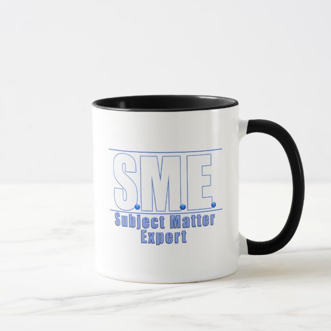 TASSE EXPERT EN MATIÈRE WHITE/BLUE DE THÈMES DE LOGO DE (Droite)