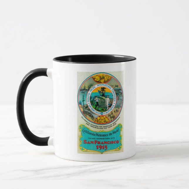Tasse Exposition internationale du Pacifique du Panama (Gauche)