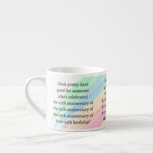 Tasse Expresso Âgés de 100 ans et plus