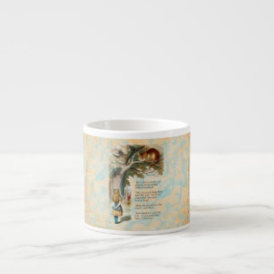 Tasse Expresso Alice au pays des merveilles Cheshire Cat Mad