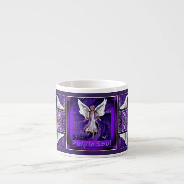 Tasse Expresso Âme violette (Devant)