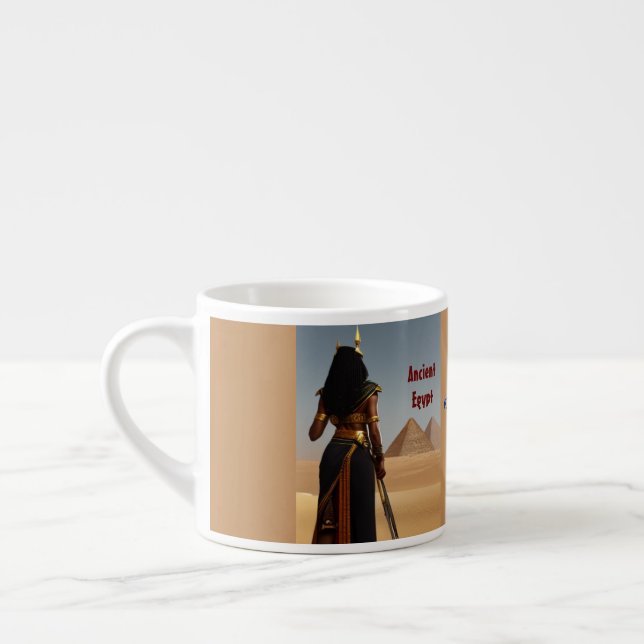 Tasse Expresso Ancien Égyptien (Gauche)