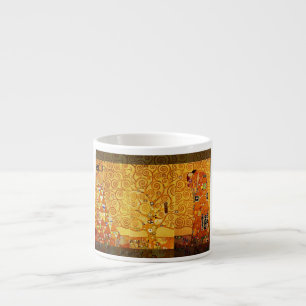 Tasse Expresso Arbre de vie Gustav Klimt Nouveau