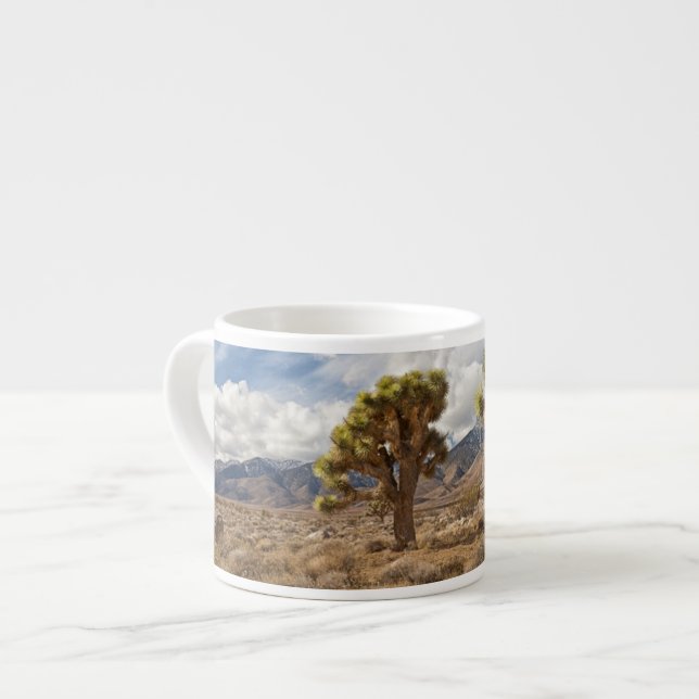 Tasse Expresso Arbres de Joshua dans le désert (Devant gauche)