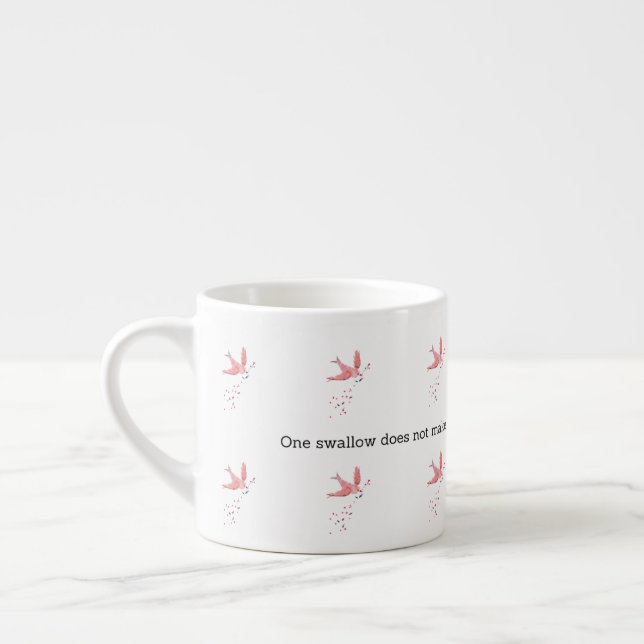 Tasse Expresso Aristotle Spring Quote Decor For Home  (Gauche)
