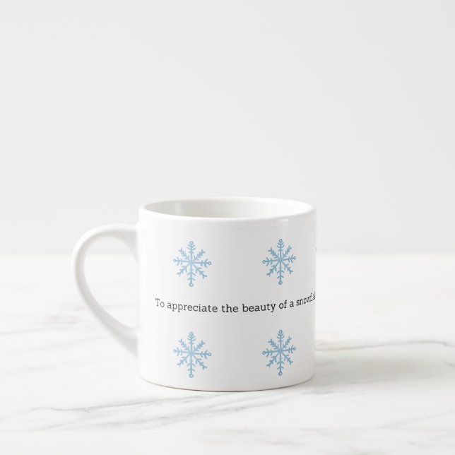 Tasse Expresso Aristotle Winter Quote Decor For Home (Gauche)