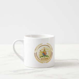 Tasse Expresso Armoiries Du Royaume-Uni