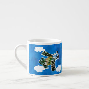 Tasse Expresso Army Jet "Art by Kids"
