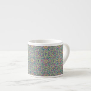 Tasse Expresso Arrière - plan vintage abstrait