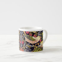 Art floral Nouveau de voleur de fraise de William