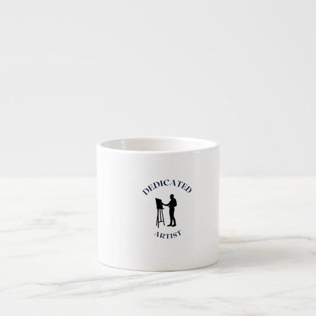 TASSE EXPRESSO ARTISTE DÉDIÉ (Devant)