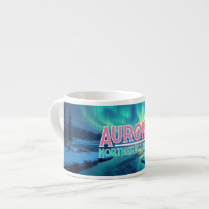 Tasse Expresso Aurore boréale Aurora Borealis