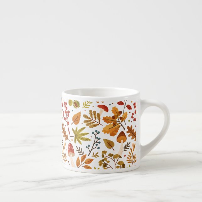 Tasse Expresso Automne motif (Droite)