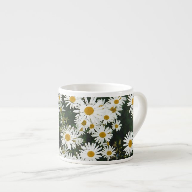 Tasse Expresso Basière à oeil blanc, prairie à marguerite de la l (Devant droit)