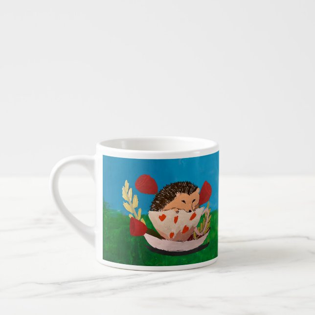 Tasse Expresso Bébé Hérisson (Gauche)