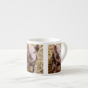 Tasse Expresso Bébés mignons de basse-cour d'animaux de ferme de