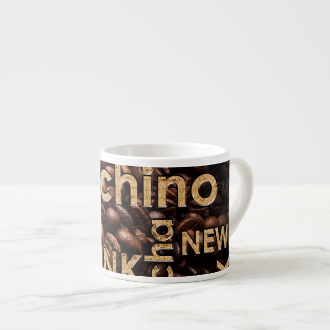 Tasse Expresso Belle conception de café express de café (Devant droit)