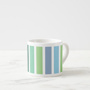 Tasse Expresso Bleu et vert