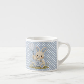 Tasse Expresso Blue Bunny Balloon