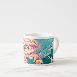 Tasse Expresso Boug Turquoise Stylisé Sky Espresso