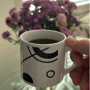 Tasse Expresso Brochures d'art Abstrait