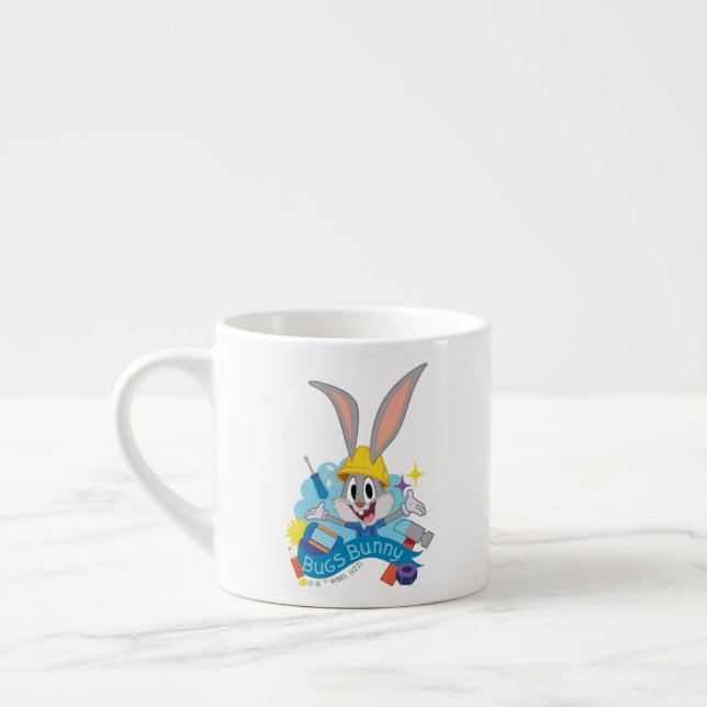 Tasse Expresso BUGS BUNNY BUILDERS™| BUGS BUNNY™ Character Art (Gauche)