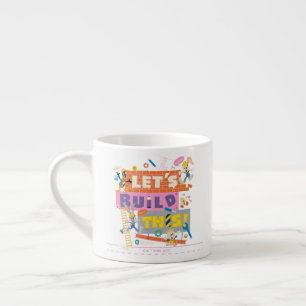 Tasse Expresso BUGS BUNNY BUILDERS™ Chantier "Construisons ensem