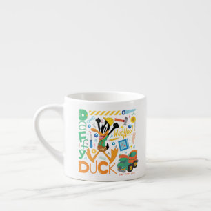 Tasse Expresso BUGS BUNNY BUILDERS™  DAFFY DUCK™ Outils de travai