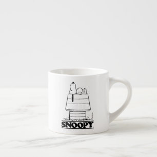 Tasse Expresso cacahuètes   Snoopy Le Secret À La Vie