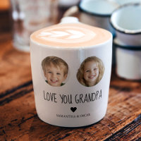 Cadeau grand-père personnalisé | Visage de grand-e