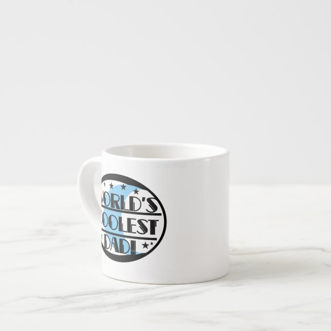 Tasse Expresso Cadeaux de papa le plus frais au monde (Devant gauche)