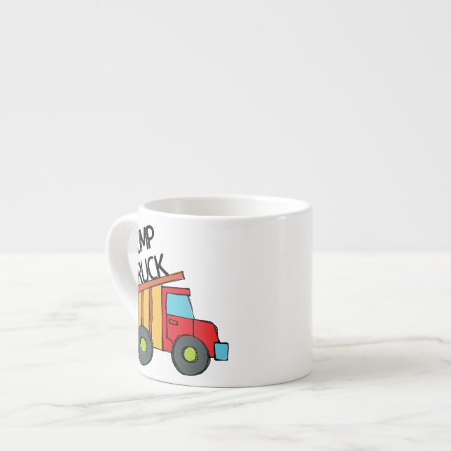 Tasse Expresso Camion à benne basculante (Devant gauche)