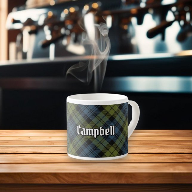 Tasse Expresso Campbell Tartan (Créateur téléchargé)