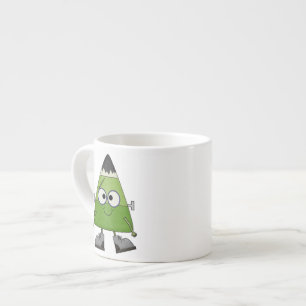 Tasse Expresso Candy Corn Frankenstein Halloween