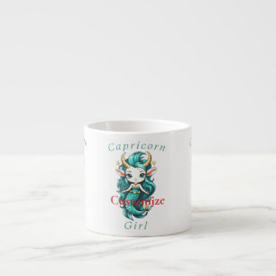 Tasse Expresso Capricorn Girl Mermaid Thunder_Cove