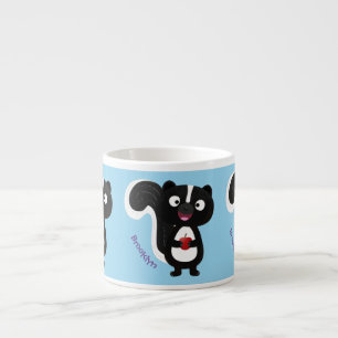 Tasse Expresso Caricature de skunk jote happy