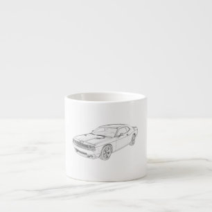 Tasse Expresso Challengeur de Dodge